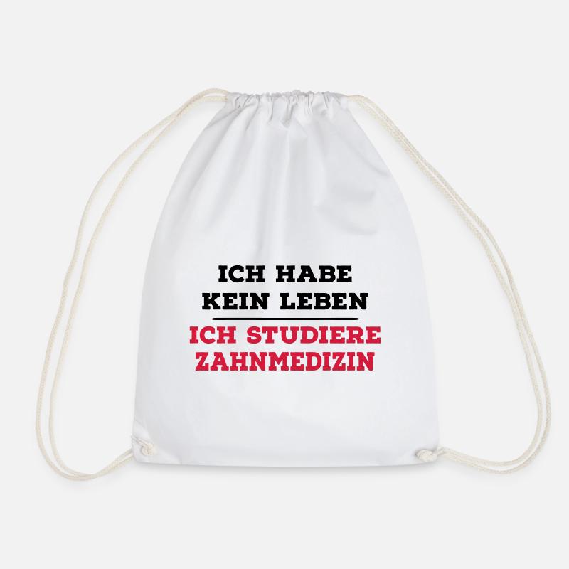 ZAHNMEDIZIN - Turnbeutel - Weiß