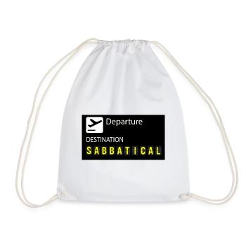Congé sabbatique - Sac de sport léger - blanc - Devant