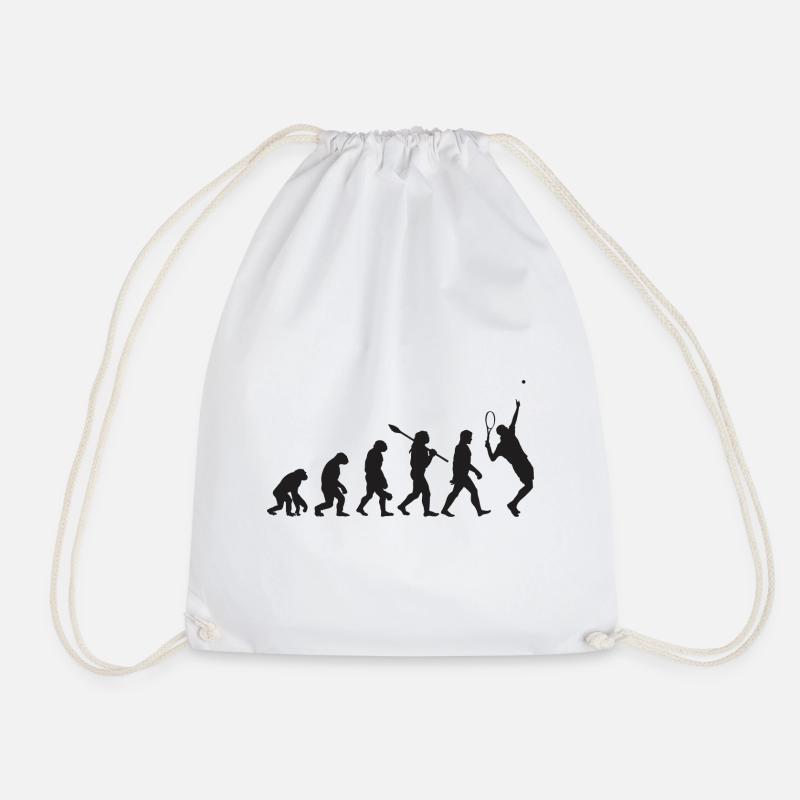 Tennis Evolution - Turnbeutel - Weiß