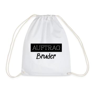 Commander Brother Family Funny Gift - Sac de sport léger - blanc - Devant
