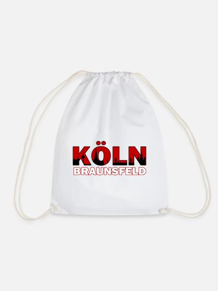 Braunsfeld - Köln - Turnbeutel - Weiß