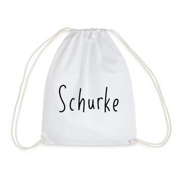 Schurke - Turnbeutel - Weiß - Vorne