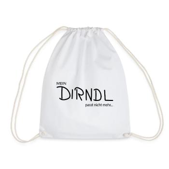 Costume de femme Dirndl Wiesn - Sac de sport léger - blanc - Devant