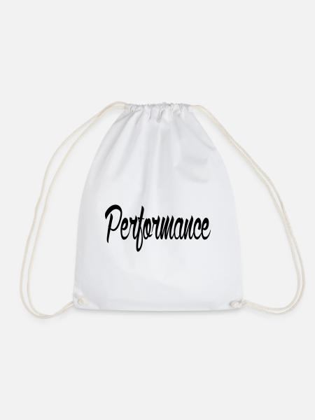 Performance - Turnbeutel - Weiß