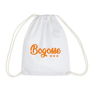 Bogosse homme sexy couple amoureux - Sac de sport léger - blanc - Devant