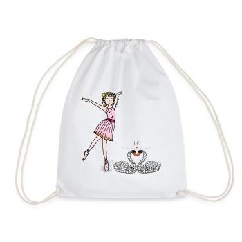 Dancing enchants the world - The of Orbis - Drawstring Bag - white - Front