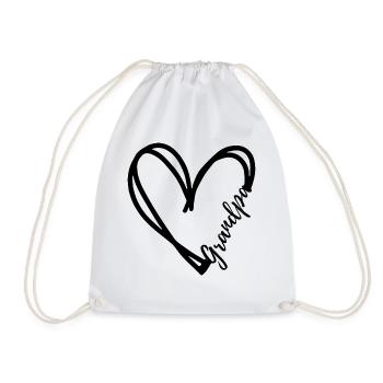 Cadeau de grand-père - Sac de sport léger - blanc - Devant