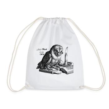 Livre Owl - Sac de sport léger - blanc - Devant