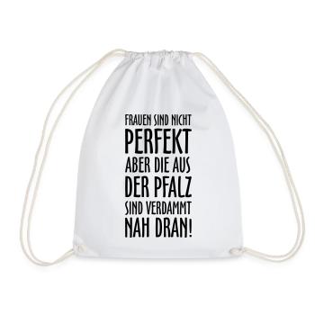 Pfälzer Frauen aus der Pfalz - Turnbeutel - Weiß - Vorne