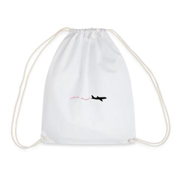 readyforadventure - Drawstring Bag - white - Front