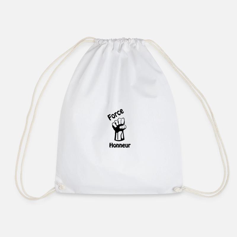 Force et Honneur - Sac de sport léger - blanc