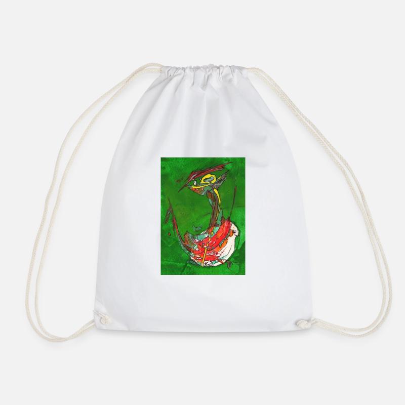 FUNtasie - Drawstring Bag - white