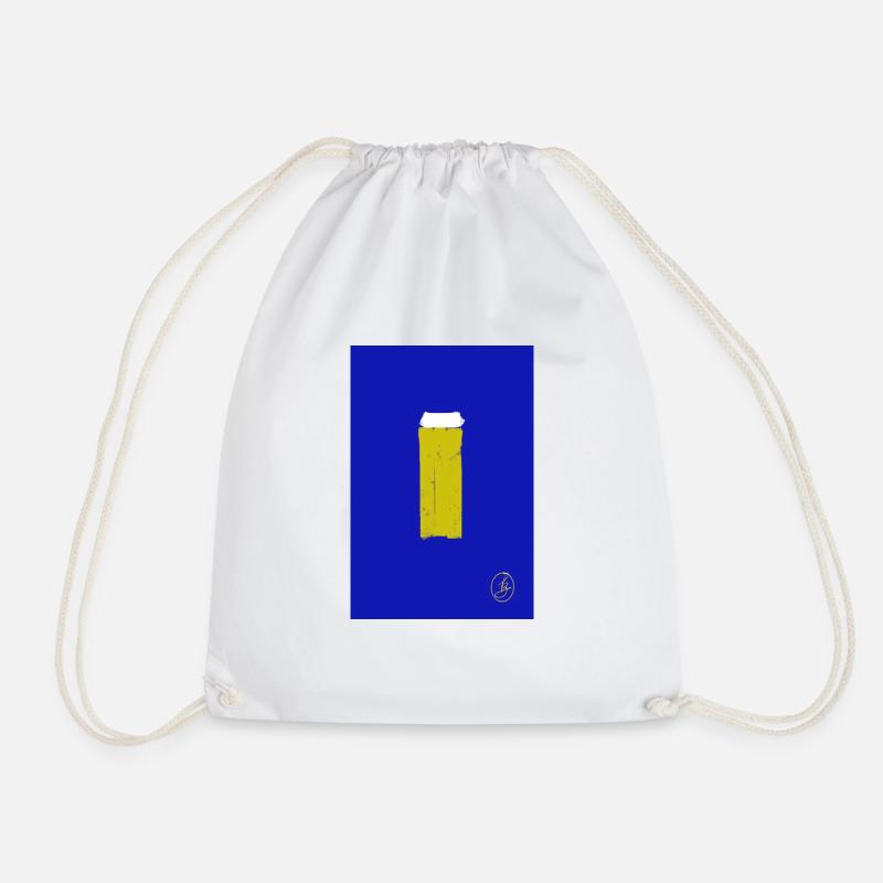 Kölsch by fedor zkandal - Drawstring Bag - white
