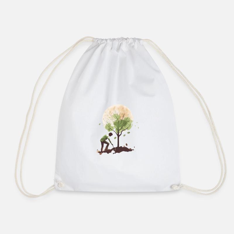 Plant for the Planet - Turnbeutel - Weiß