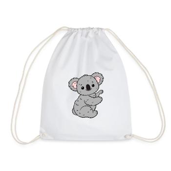 Koala Koala Bear - Drawstring Bag - white - Front