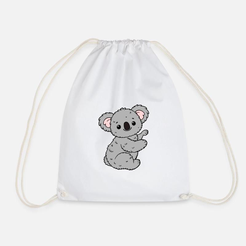 Koala Koalabär - Turnbeutel - Weiß
