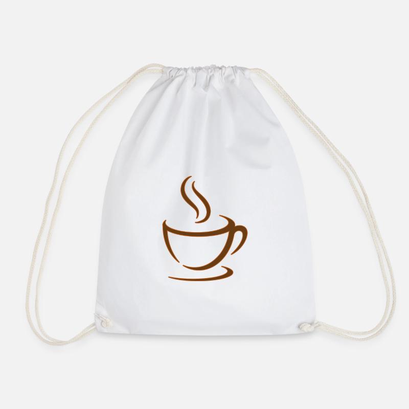 COFFEE CUP - Turnbeutel - Weiß