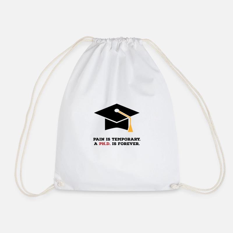 phd - Turnbeutel - Weiß