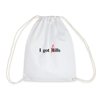 I got Pills - Turnbeutel - Weiß - Vorne