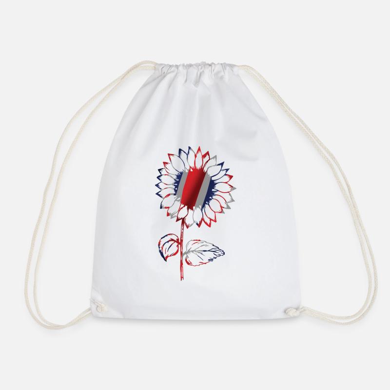 United Kingdom - Drawstring Bag - white