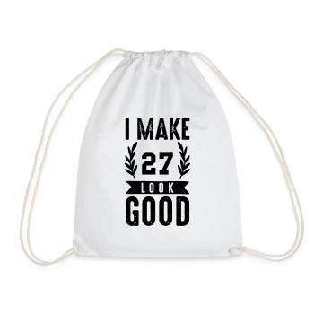 Belle apparence 27 - Sac de sport léger - blanc - Devant