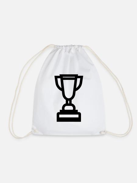 Trophäe - Turnbeutel - Weiß