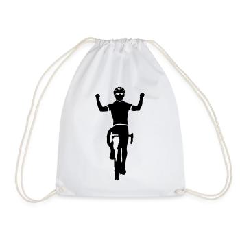 Rennrad - Drawstring Bag - white - Front