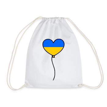 Ukraine - Sac de sport léger - blanc - Devant