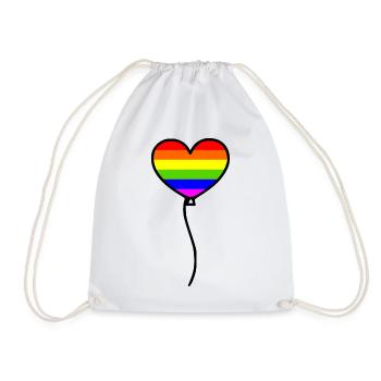 Lgbtq - Turnbeutel - Weiß - Vorne