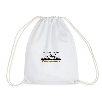Dicton de randonnée des montagnes Kaiserschmarrn - Sac de sport léger - blanc - Devant