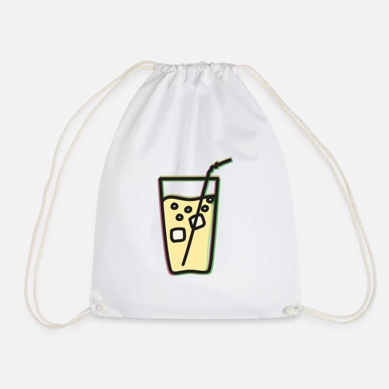 Refreshing lemonade / juice / juice - RGB - Drawstring Bag - white