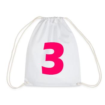 3 - Sac de sport léger - blanc - Devant