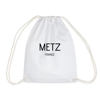Metz - Turnbeutel - Weiß - Vorne