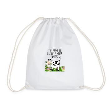 Temps passé dans la nature - Sac de sport léger - blanc - Devant