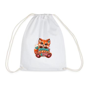 Feeling Foxy & Fine Patchwork Fox - Turnbeutel - Weiß - Vorne