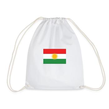 Kurdistan✌🏼 - Turnbeutel - Weiß - Vorne