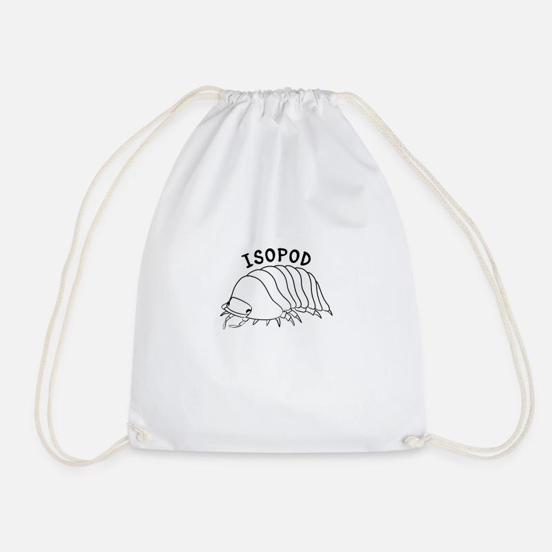Isopode - Sac de sport léger - blanc