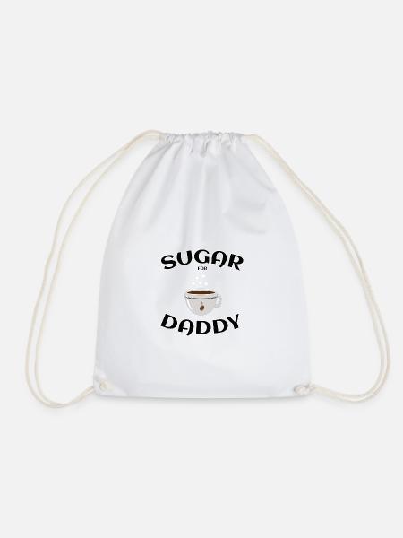 Sugar Daddy - Turnbeutel - Weiß