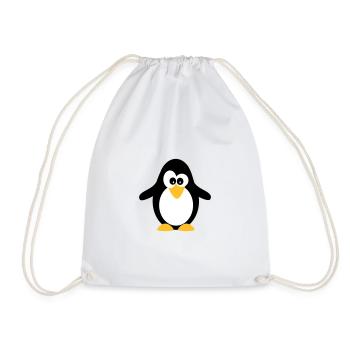 Pingouin - Sac de sport léger - blanc - Devant
