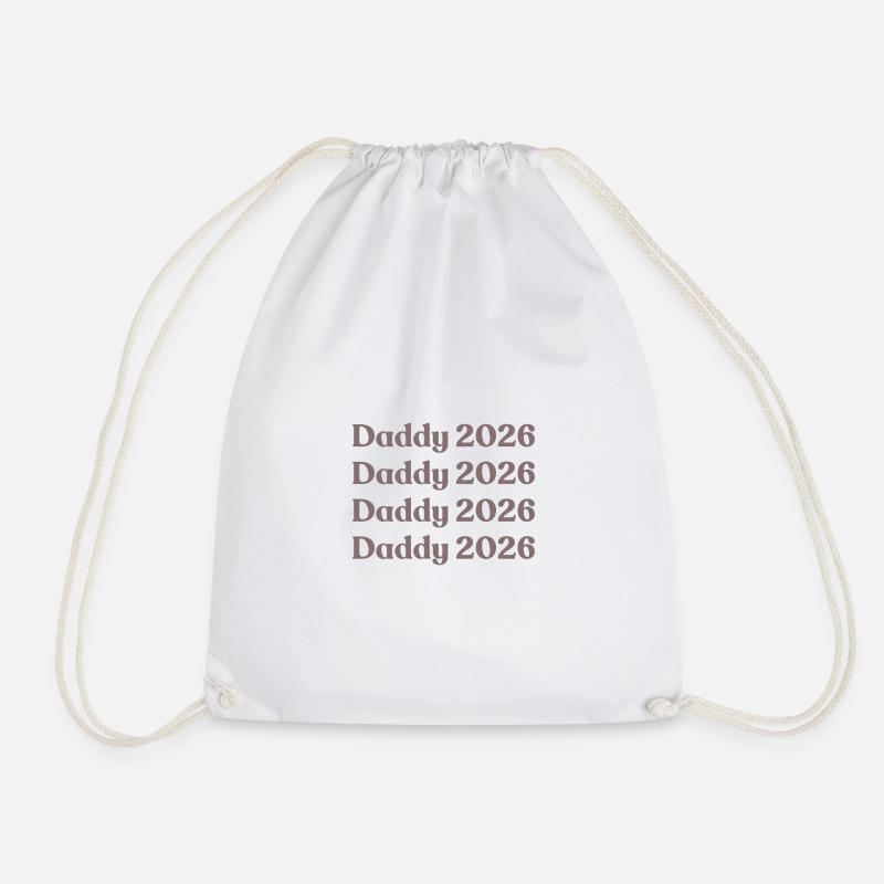 Daddy 2026 - Turnbeutel - Weiß