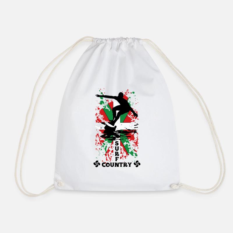Basque surf country - Sac de sport léger - blanc