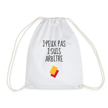 Arbitre / Arbitrage / Sport / Sifflet - Sac de sport léger - blanc - Devant
