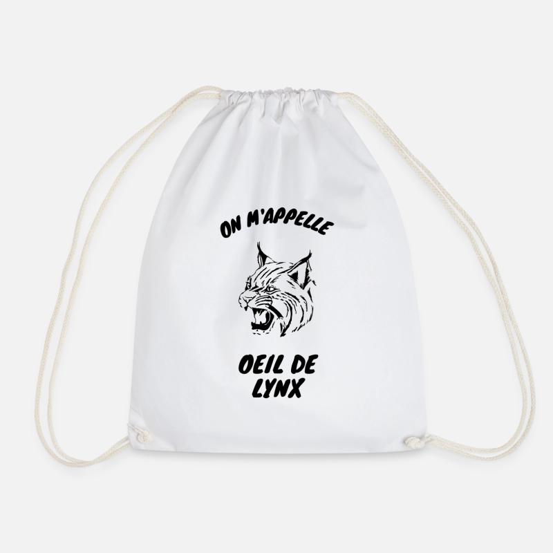on m appelle oeil de lynx - Sac de sport léger - blanc