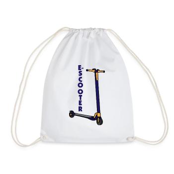 E-Scooter Roller Scooter - Sac de sport léger - blanc - Devant