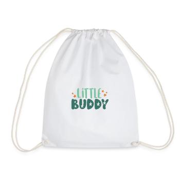 Father & Son | Parents gifts | Gifts Children - Drawstring Bag - white - Front