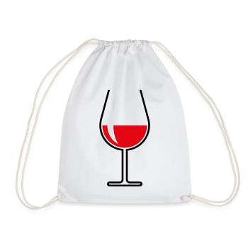 x1x rouge (bicolore) - Sac de sport léger - blanc - Devant