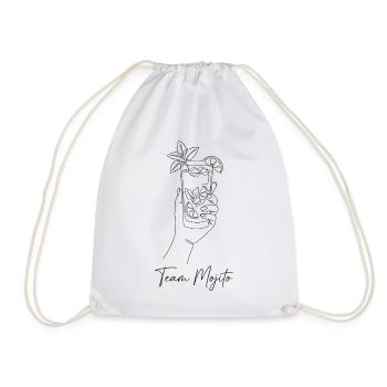 Barman de cocktails Mojito pour enterrement de vie de garçon - Sac de sport léger - blanc - Devant