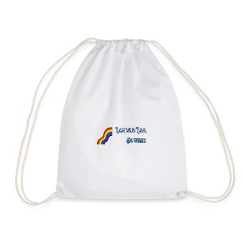 I am - Drawstring Bag - white - Front