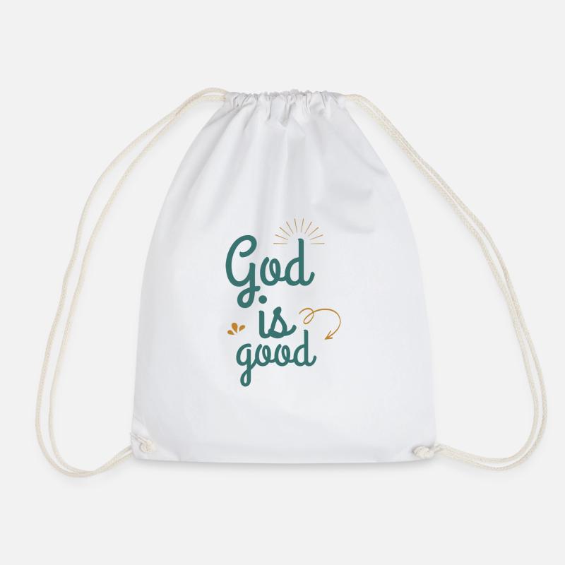 God is good - Turnbeutel - Weiß