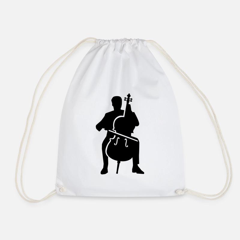 Cello - Turnbeutel - Weiß